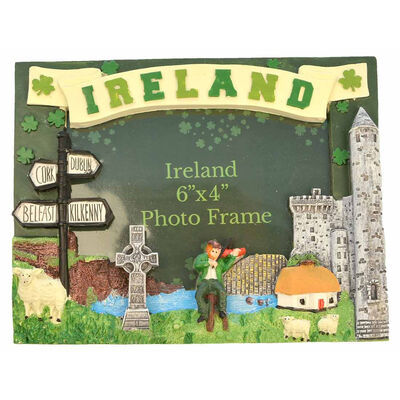 Ireland Resin Stunning Landmarks Of Ireland 6X4 Inch Photo Frame